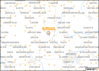 map of Singüil