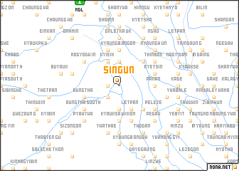 map of Singun