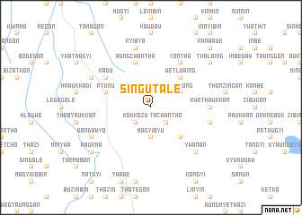 map of Singut Alè