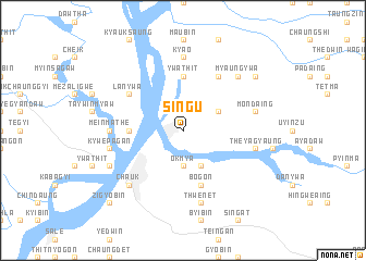 map of Singu