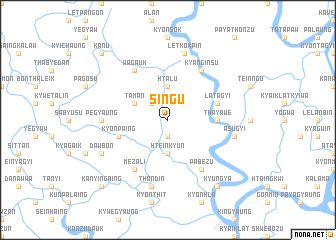 map of Singu