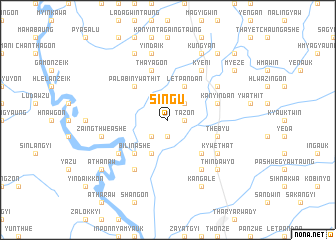 map of Singu