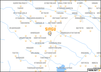 map of Singu