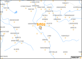 map of Singu