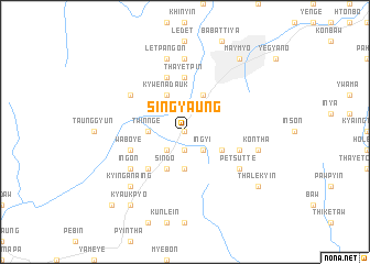 map of Sin-gyaung