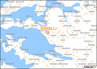 map of Sinhal-li