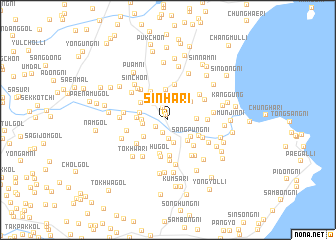 map of Sinha-ri