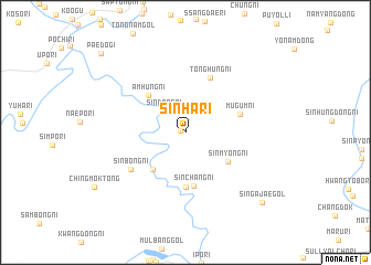 map of Sinha-ri