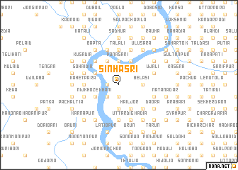 map of Sinhasri