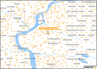 map of Sinhŏ-dong