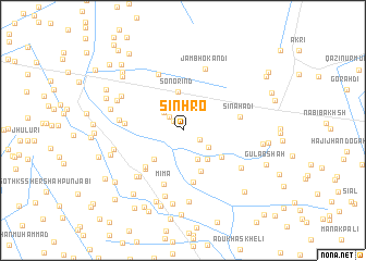 map of Sinhro