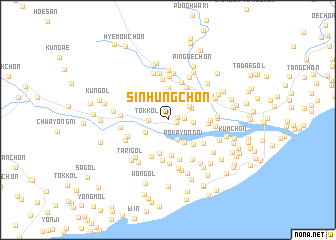 map of Sinhŭng-ch\