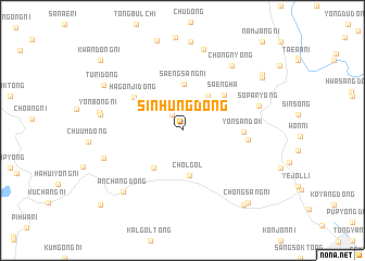 map of Sinhŭng-dong