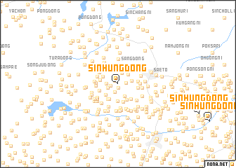 map of Sinhŭng-dong