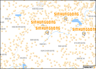 map of Sinhŭng-dong