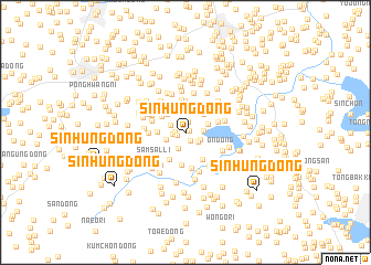 map of Sinhŭng-dong