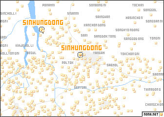 map of Sinhŭng-dong