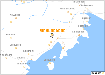 map of Sinhŭng-dong