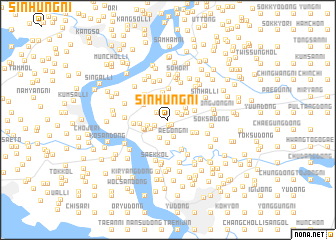 map of Sinhŭng-ni