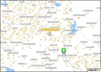 map of Sinhŭng-ni