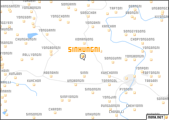 map of Sinhŭng-ni