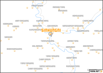 map of Sinhŭng-ni