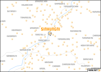 map of Sinhŭng-ni