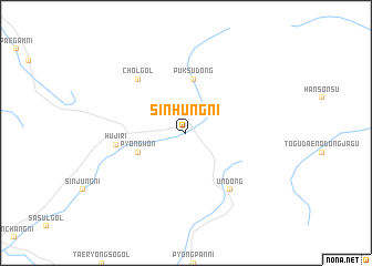 map of Sinhŭng-ni