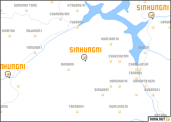 map of Sinhŭng-ni