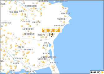 map of Sinhŭng-ni