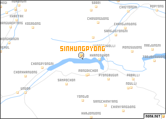 map of Sinhŭngp\