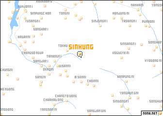 map of Sinhŭng