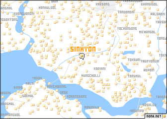 map of Sinhyŏn