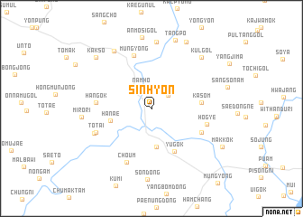 map of Sinhyŏn