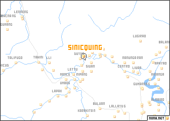 map of Sinicquing