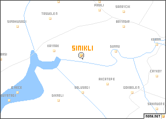 map of Sinikli