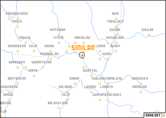 map of Sinilar