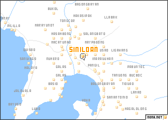 map of Siniloan