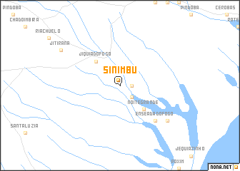 map of Sinimbu