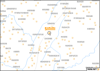 map of Sinini