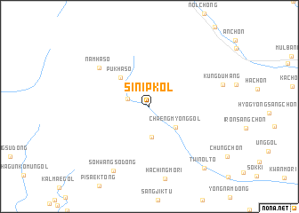map of Sinip-kol