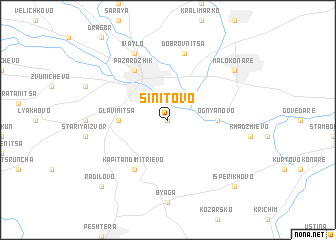 map of Sinitovo