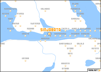 map of Sinjabata