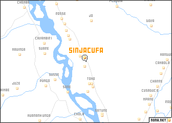 map of Sinjacufa