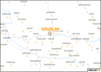 map of Sinjalah