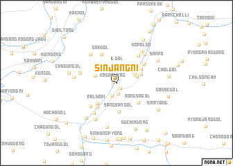 map of Sinjang-ni