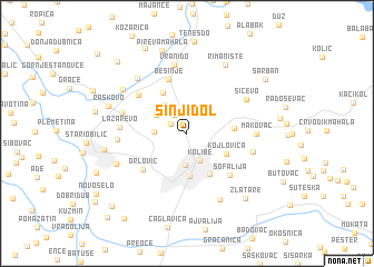 map of Sinji Dol