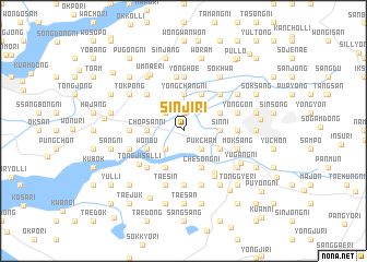 map of Sinji-ri