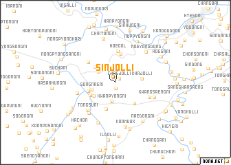 map of Sinjŏl-li