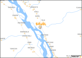 map of Sinjol